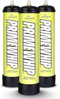 Prime Whip 640G Lemonade Nitrous Oxide Tank - High Capacity