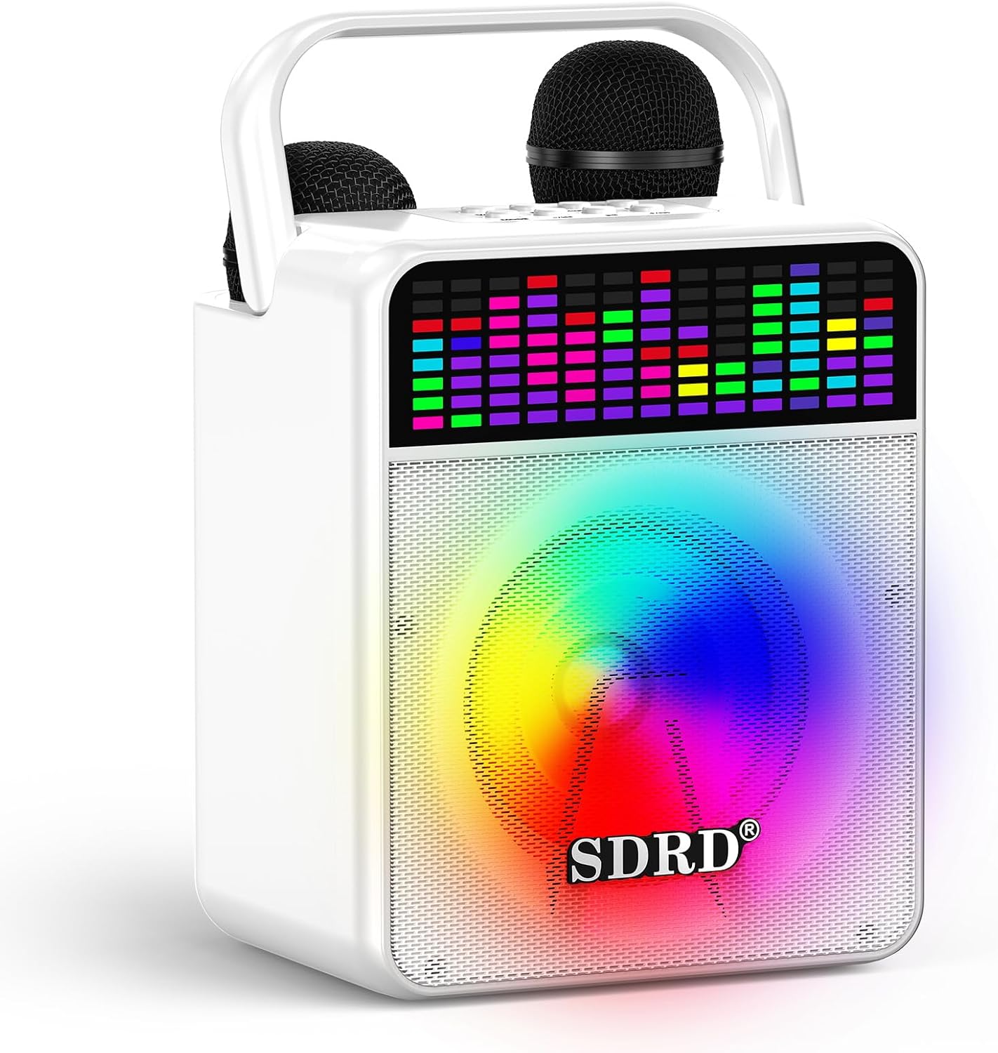 Karaoke Machine for Adults with Dual Wireless Microphones