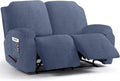 4 Pieces Stretch Recliner Loveseat Covers - Plush Protectors