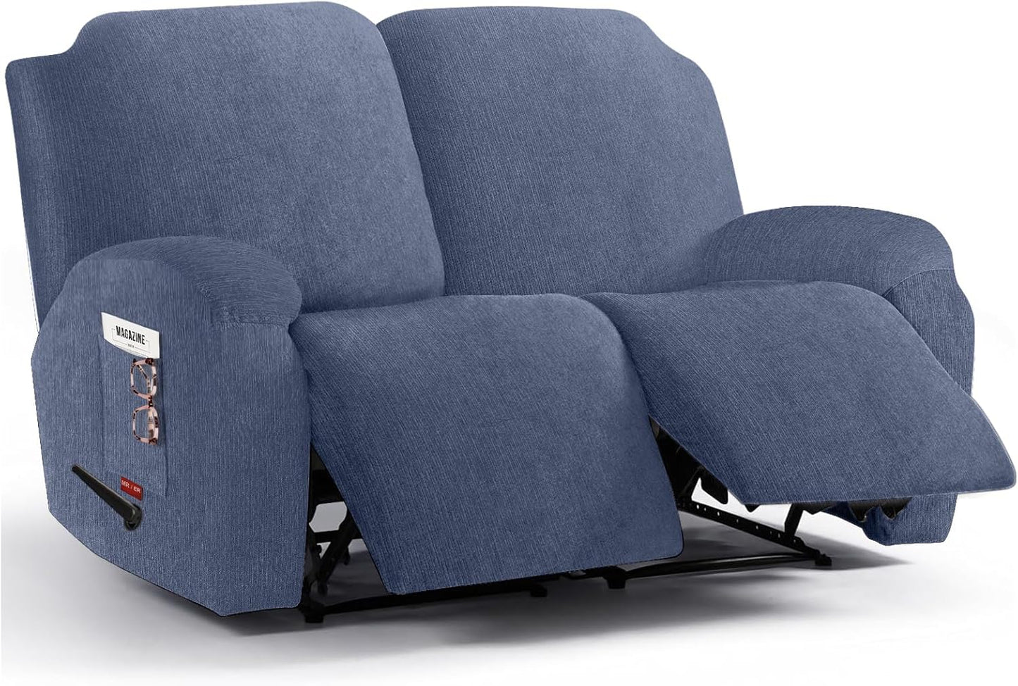 4 Pieces Stretch Recliner Loveseat Covers for Ultimate Comfort