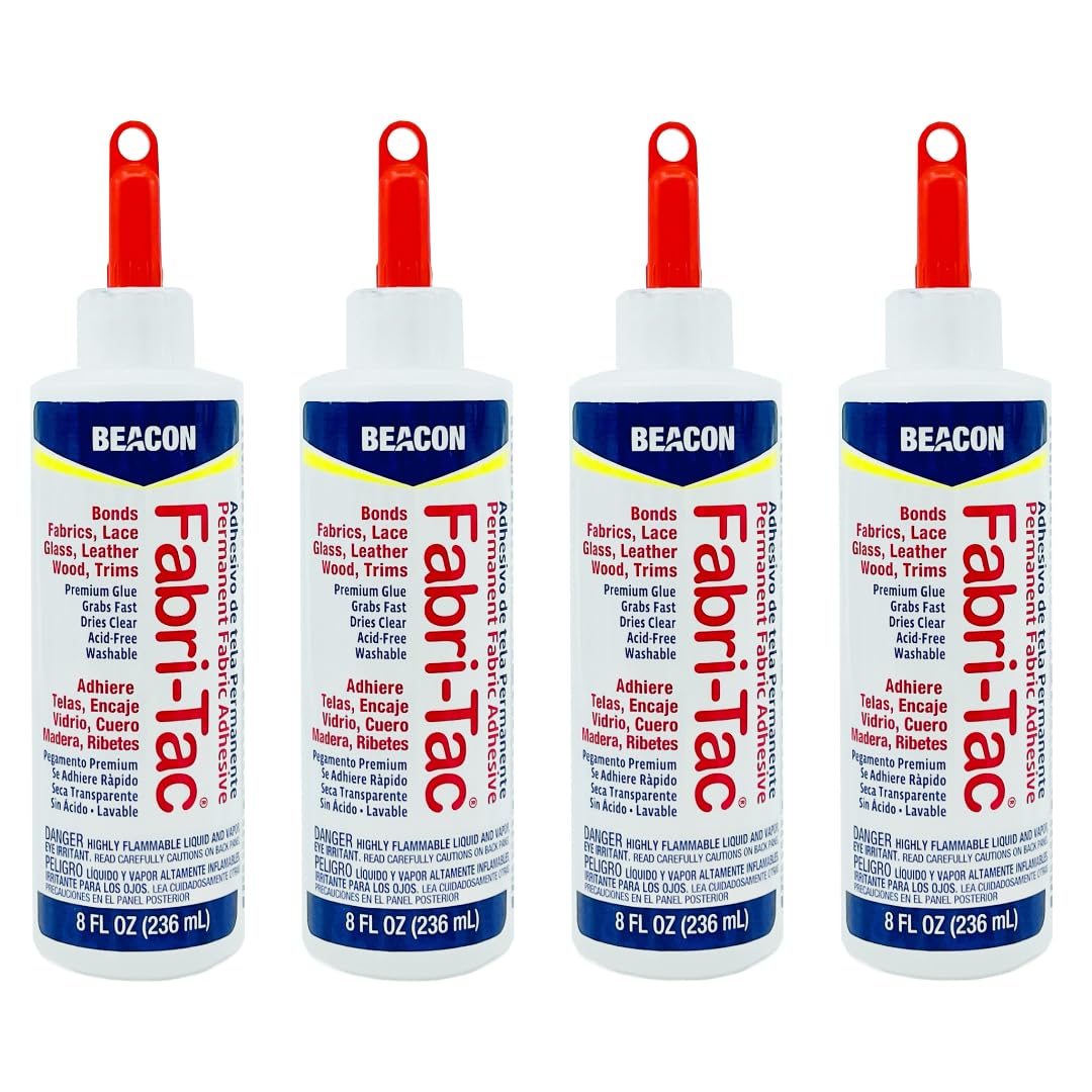 Beacon Fabri-Tac Permanent Adhesive for Crafting and Fabric