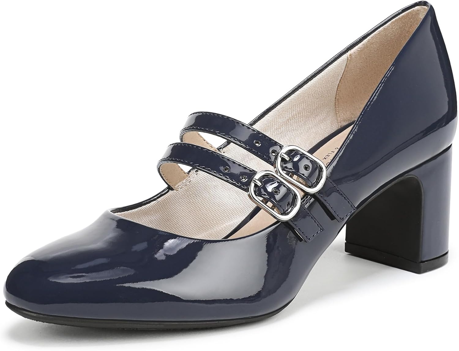 LifeStride Womens True Heeled Mary Jane for All-Day Comfort