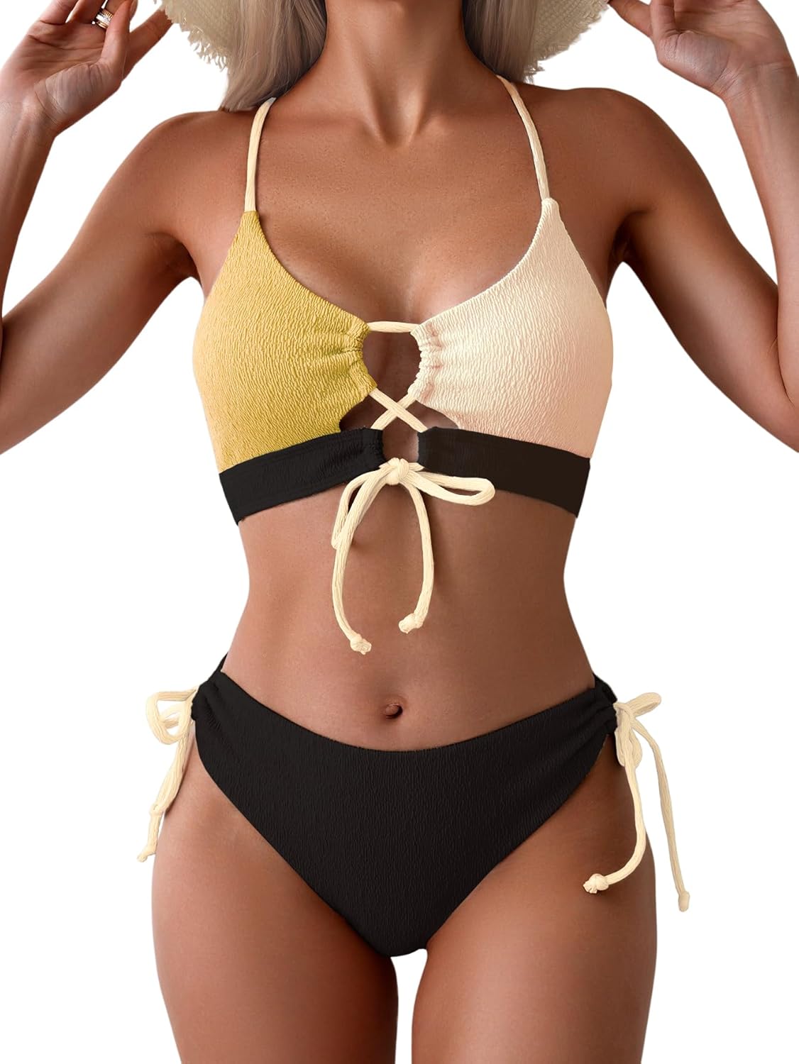 B2prity Women's Sexy Bikini Set with Lace Up Design and Style