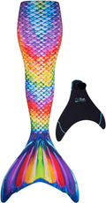 Fin Fun Mermaiden Tail for Swimming - Monofin Included