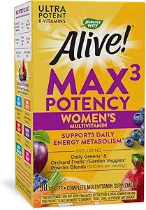 Nature's Way Alive! Max3 Potency Women's Multivitamin Review