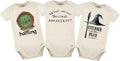 Halfling Bundle Baby Bodysuits - 3 Cotton Prints Included