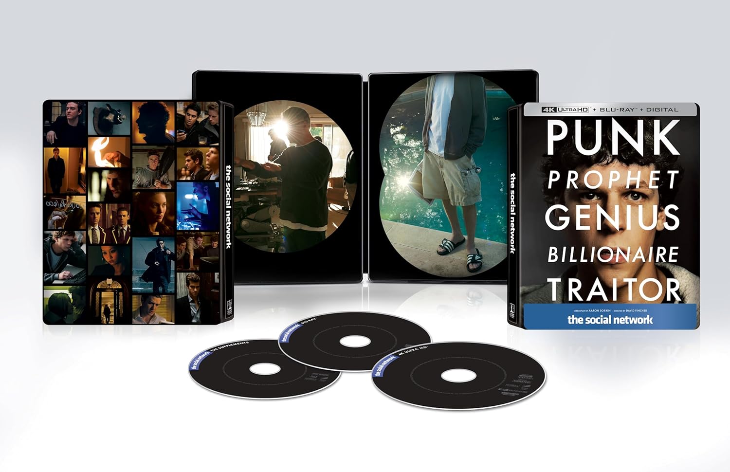 The Social Network 4K Ultra HD SteelBook - A Cinematic Masterpiece