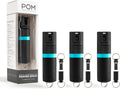 POM Pepper Spray Keychain, Quick Key Release for Instant Access