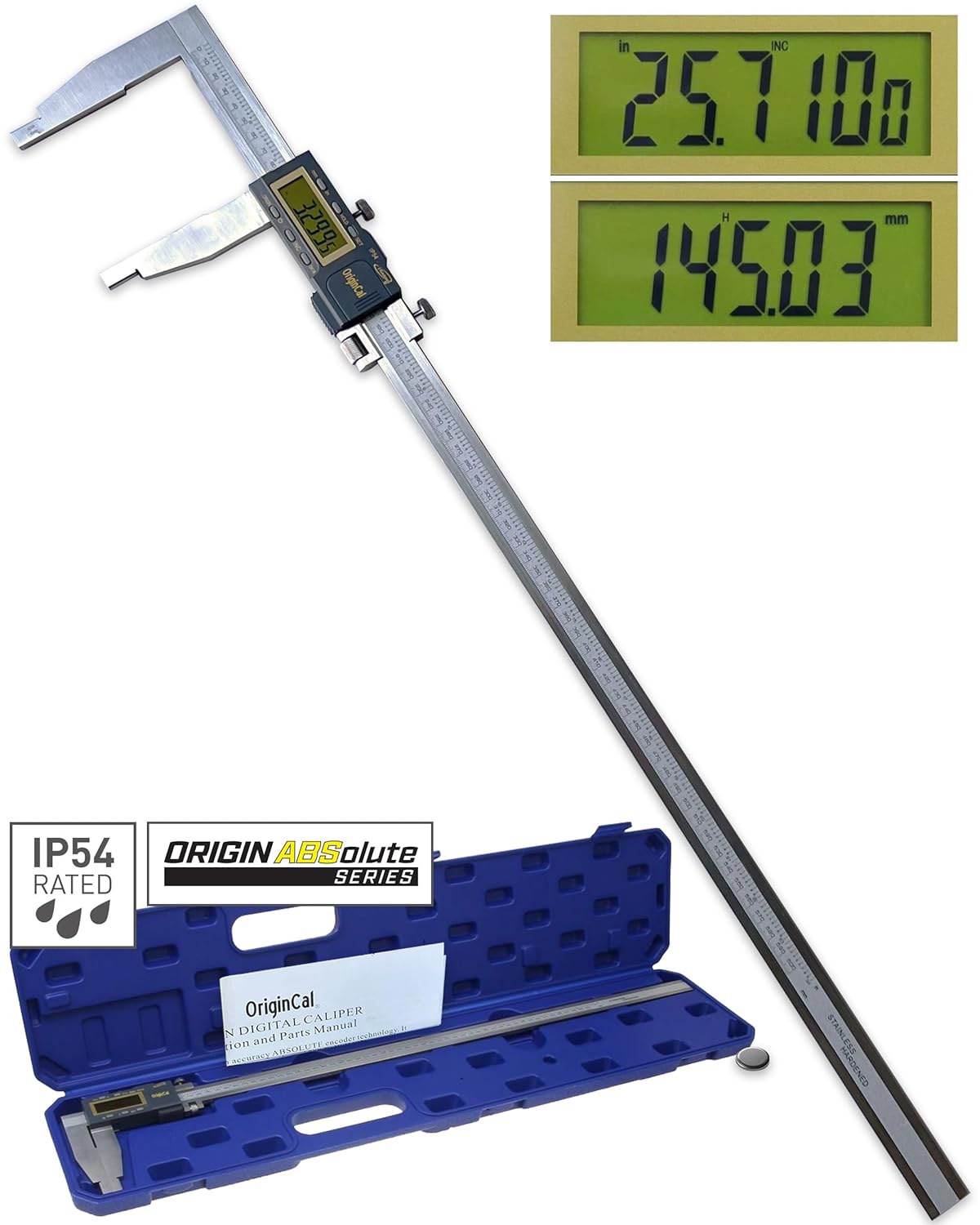 iGAGING Absolute Origin Heavy Duty Digital Caliper for Precision
