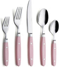 ANNOVA Silverware Set Stainless Steel Cutlery with Color Handle - 20