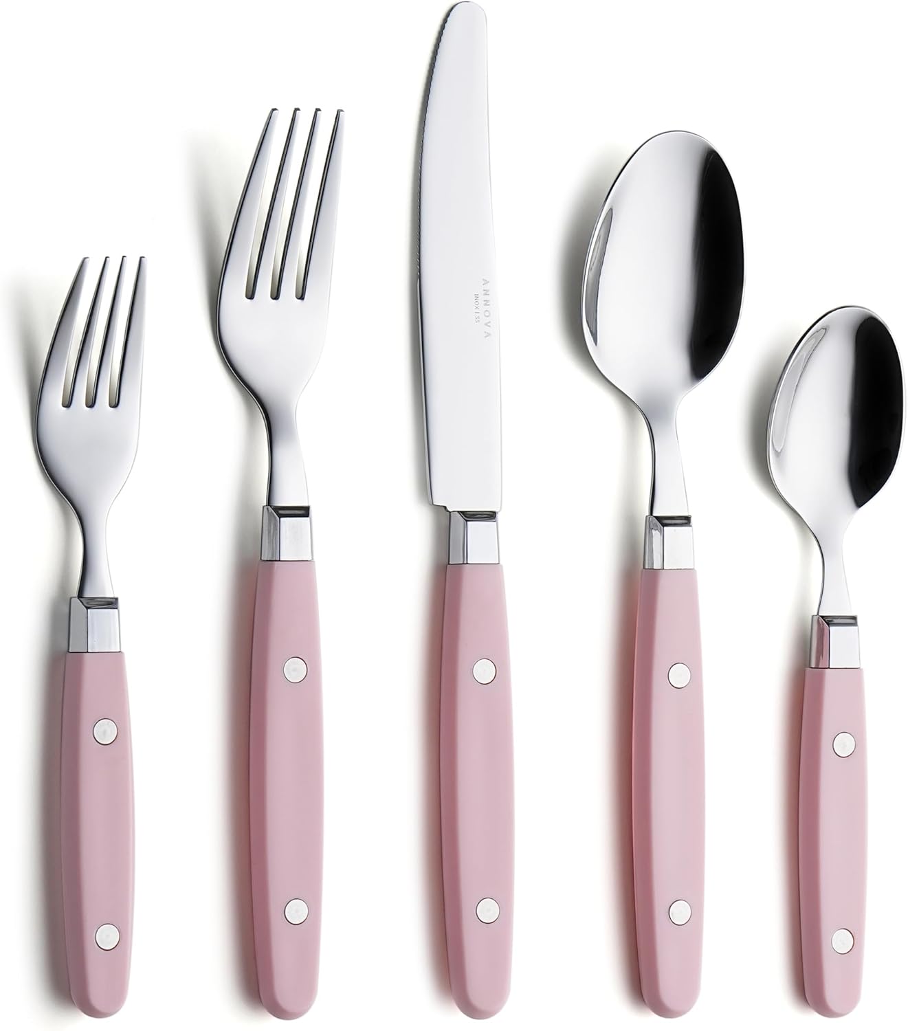 ANNOVA Silverware Set - 20-Piece Stainless Steel Cutlery