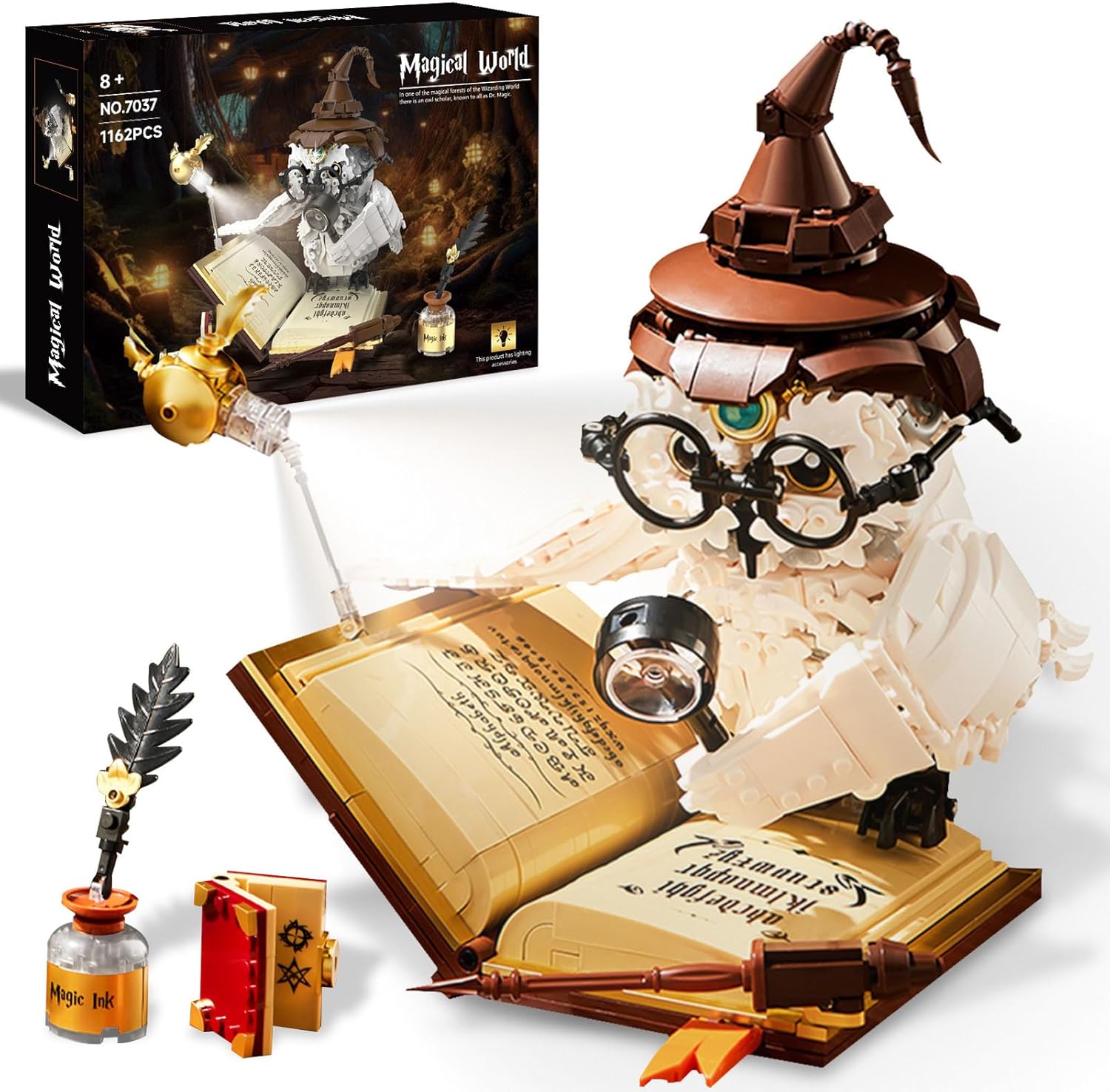 Owl Animal Building Set for Creative Fun and Imagination