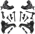 TRQ Front Control Arm Ball Joint Sway Bar Link Tie Rod Suspension Kit