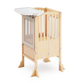 Kitchen Helper Toddler Tower and Mealtime Tray Bundle - Safe, Foldable