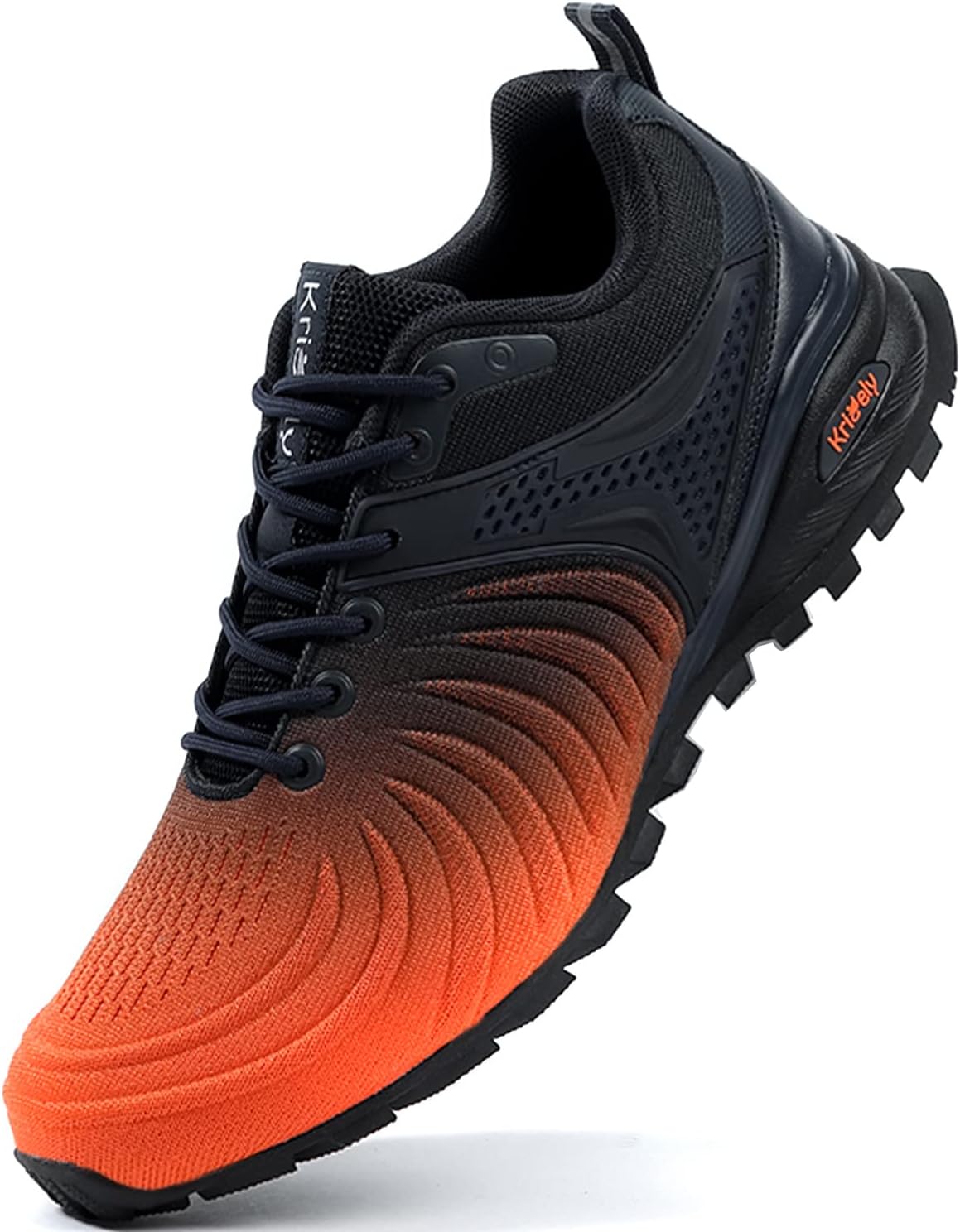 Kricely Men's Walking Shoes: Breathable Lightweight Sneakers