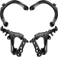 TRQ Front Upper & Lower Control Arm Set Compatible with 2008-2009