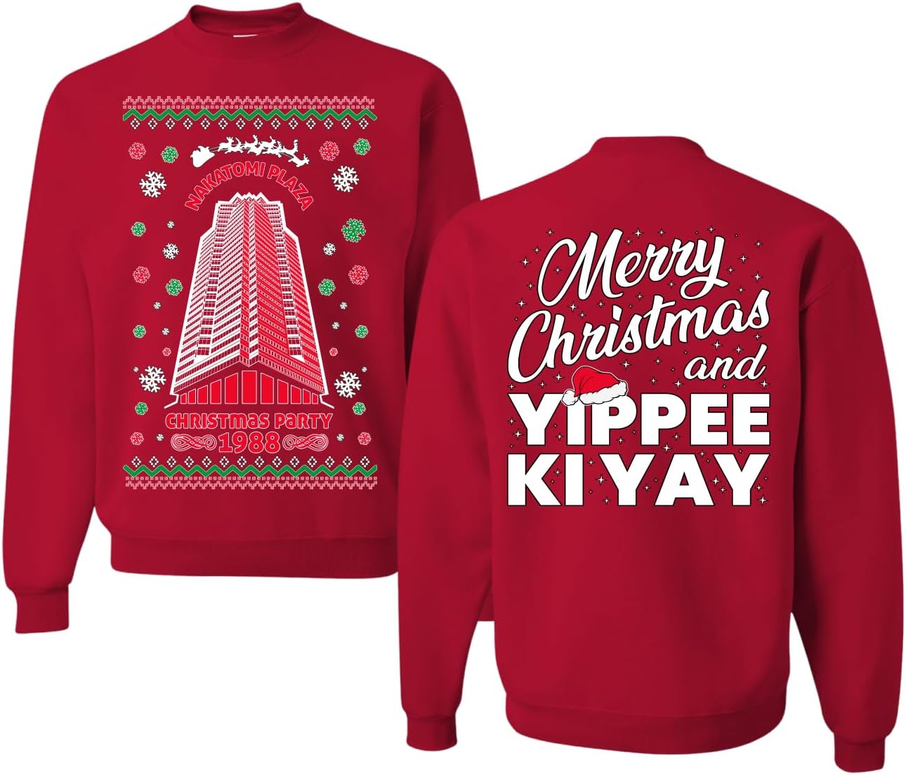 Nakatomi Plaza Christmas Party Ugly Sweater for Everyone