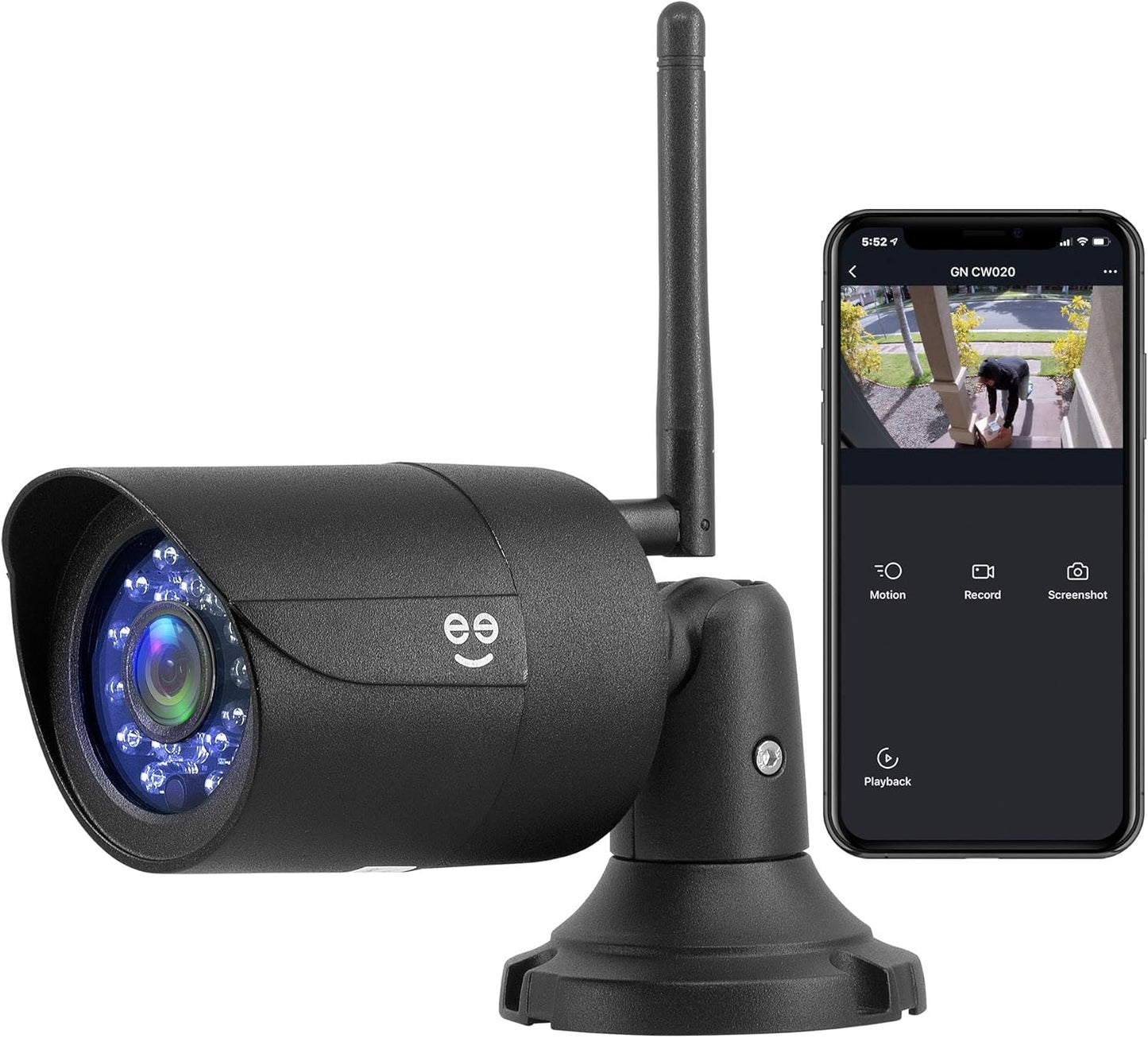 Geeni HD Hawk 2 Outdoor Security Camera with Night Vision