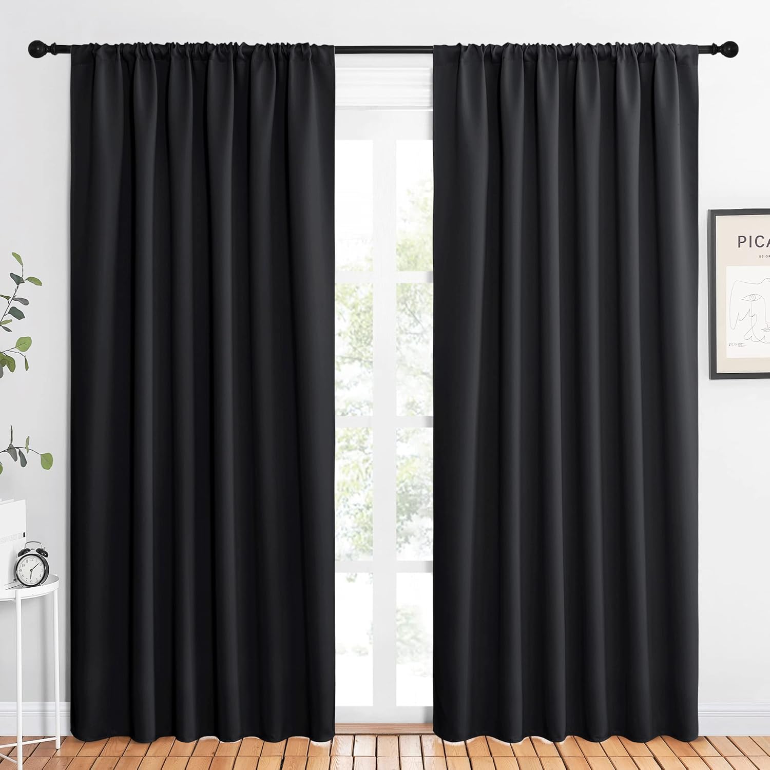 NICETOWN Blackout Curtain Blinds - Elegant Thermal Insulated Drapes