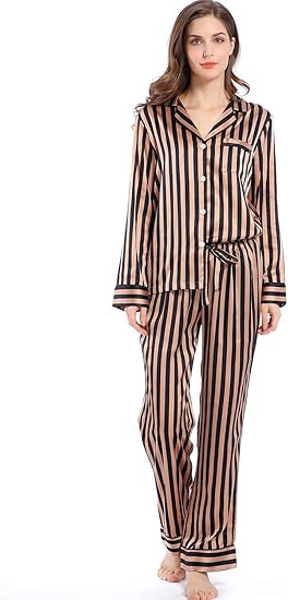 Serenedelicacy Women's Satin Pajama Set for Ultimate Comfort