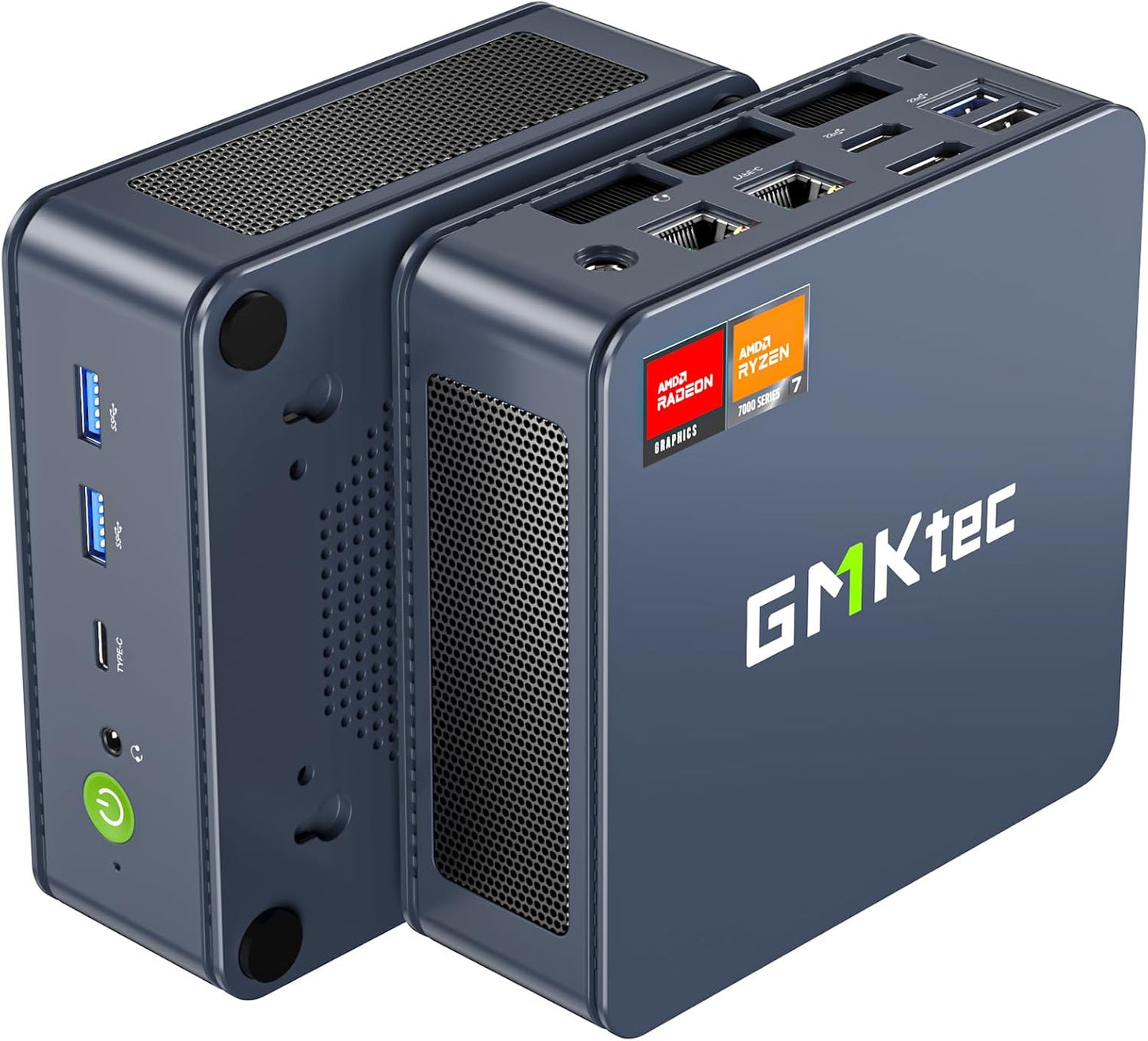 GMKtec Mini PC Gaming Windows 11 Pro, AMD Ryzen 7 7840HS, 32GB DDR5, 1TB SSD