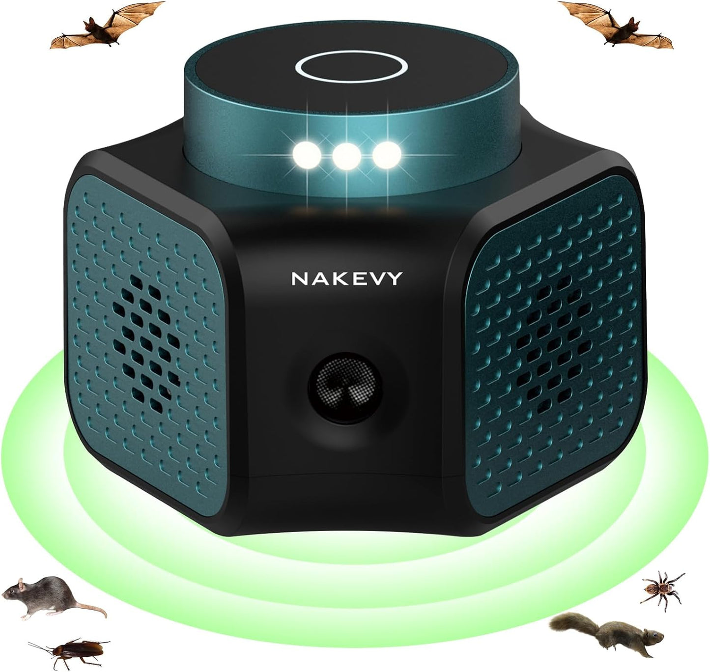 360 Ultrasonic Rodent Repellent - Pest Deterrent LJCMN