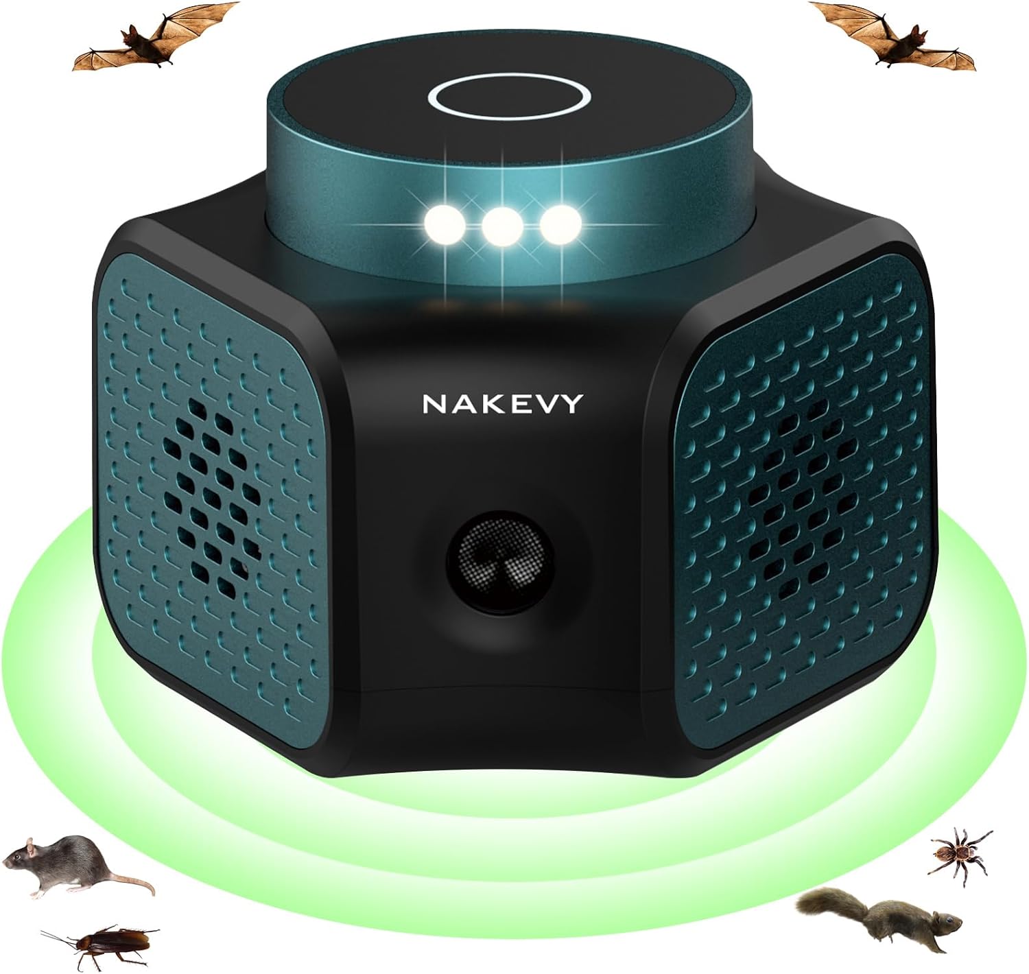 360 Ultrasonic Rodent Repellent - Pest Deterrent LJCMN