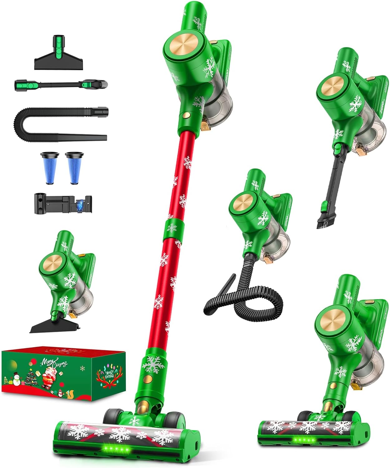 Cordless Vacuum Cleaner with 46Kpa Suction Power for Home