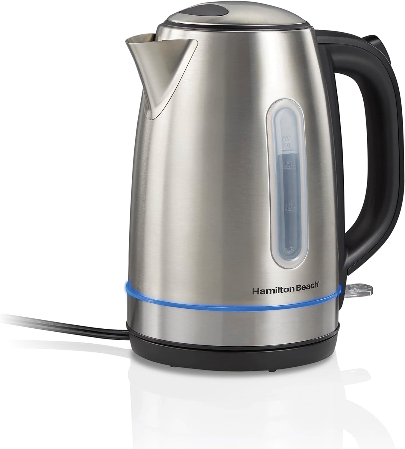 Hamilton Beach 1.7L Electric Tea Kettle - Fast Boiling with Auto-Shutoff