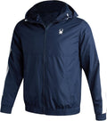 Spyder Mens Windbreaker Jacket - Lightweight Wind & Water-Resistant