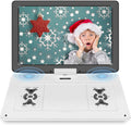 YOOHOO 17.9in Portable DVD Player with 15.6in Swivel Screen