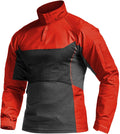 CQR Men's Combat Shirt 1/4 Zip Long Sleeve Tactical Top (Style 7WNT)