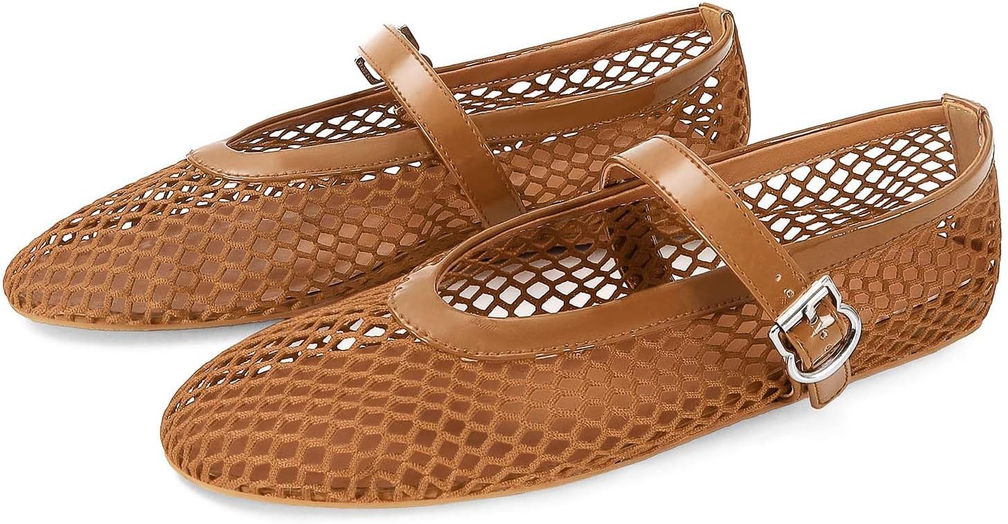 Stylish Mesh Ballet Flats for Comfort and Fashion Daily Wear