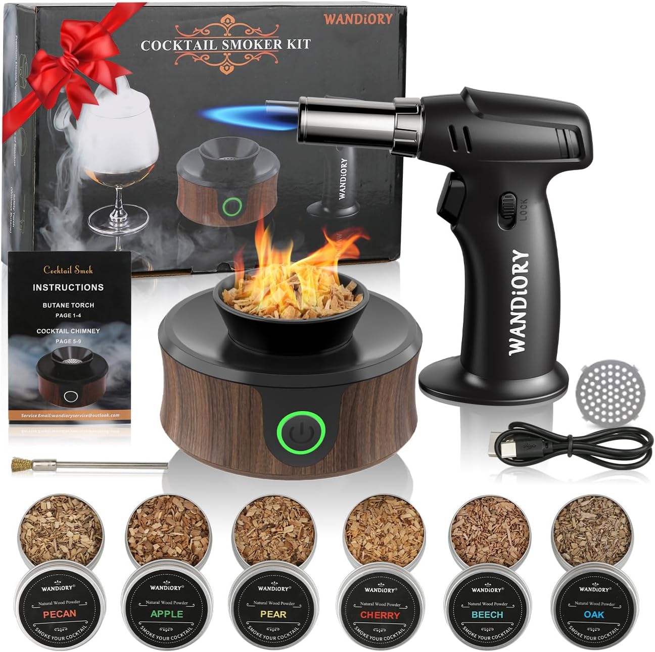 Enhance Drink Aroma | Cocktail Smoker Set