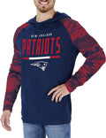 Zubaz NFL Teams Lightweight Pullover Hoodie - Bold Team Style Fan