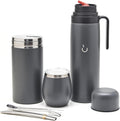 Complete Yerba Mate Set - Modern Stainless Mate Gourd Kit