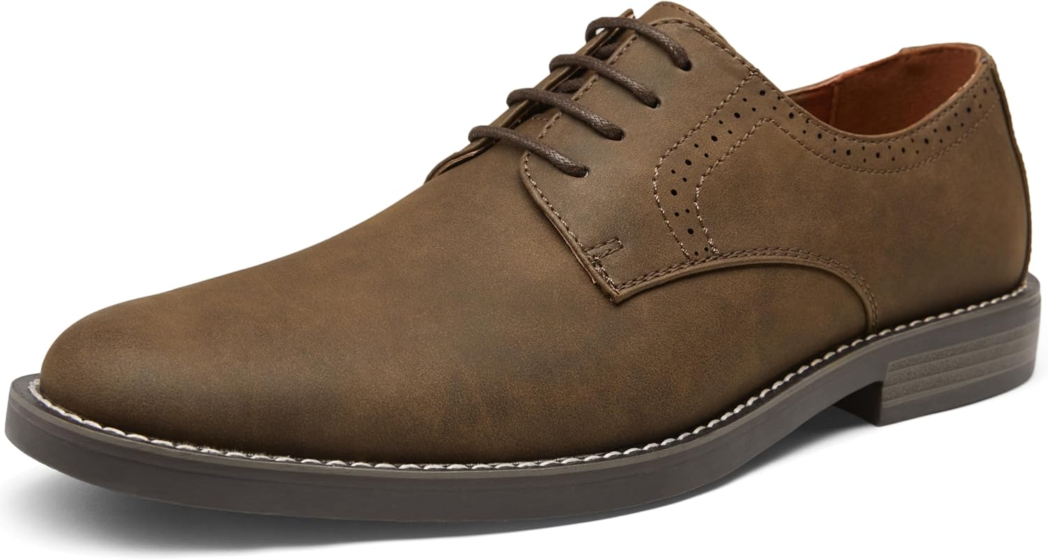 Jousen Men's Dress Shoes: Retro Casual Style for Any Occasion