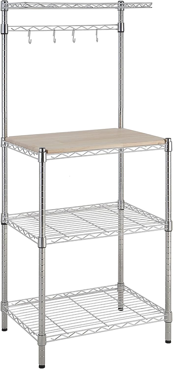 Basics Baker's Rack: Removable Top, 18D x 24W x 59H