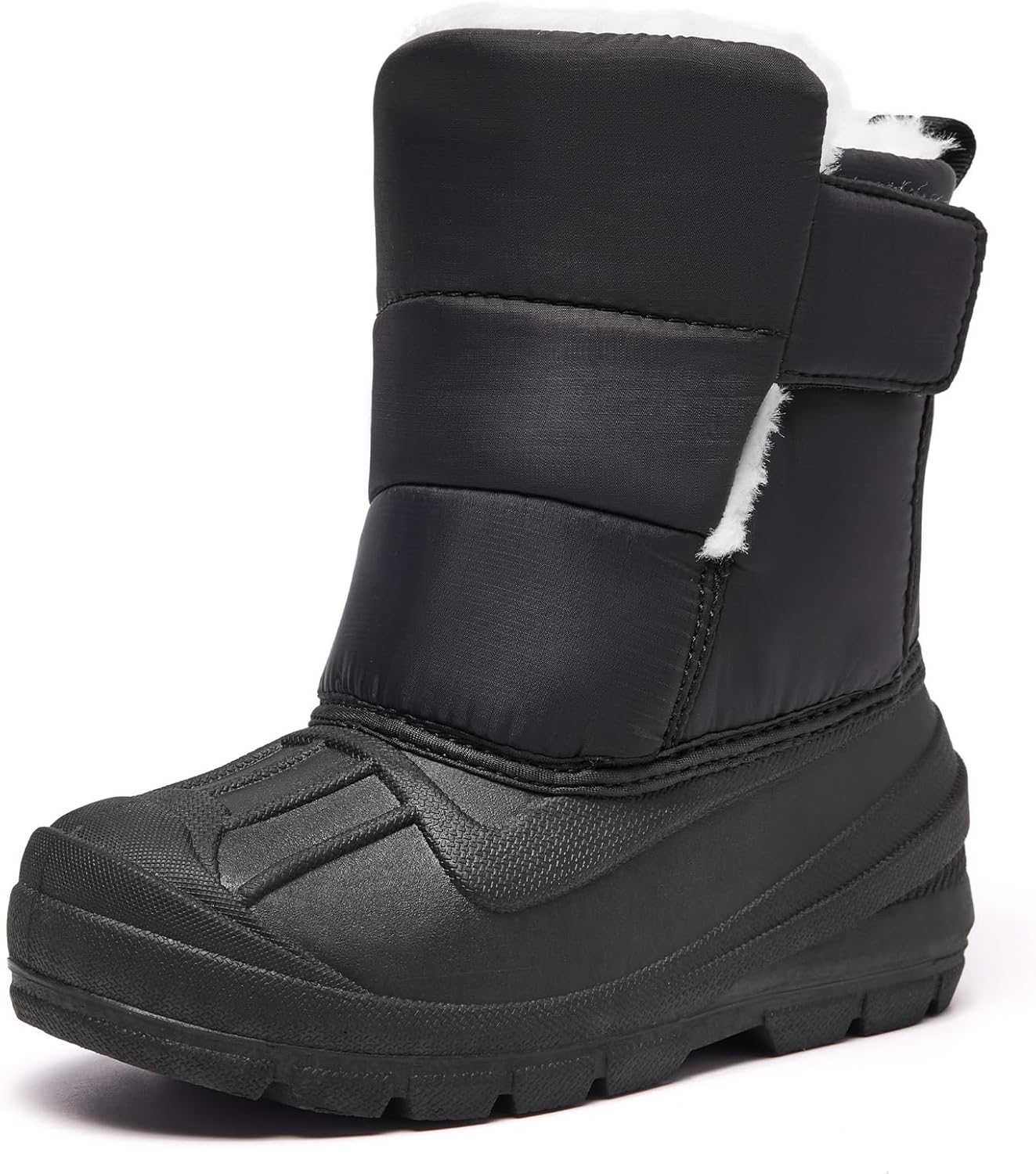 MORENDL Toddler Winter Snow Boots Waterproof Insulated for Kids