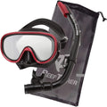 Snorkeling Gear for Adults Single-Window Mask & Snorkel Set - Wide