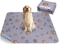 Washable Pee Pads for Dogs 2 Pack Large 41in x 41in - Super Absorbent