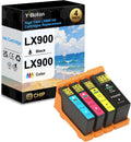High Yield LX900 Ink Cartridge Replacement 4-Pack - Reliable LX900 Ink