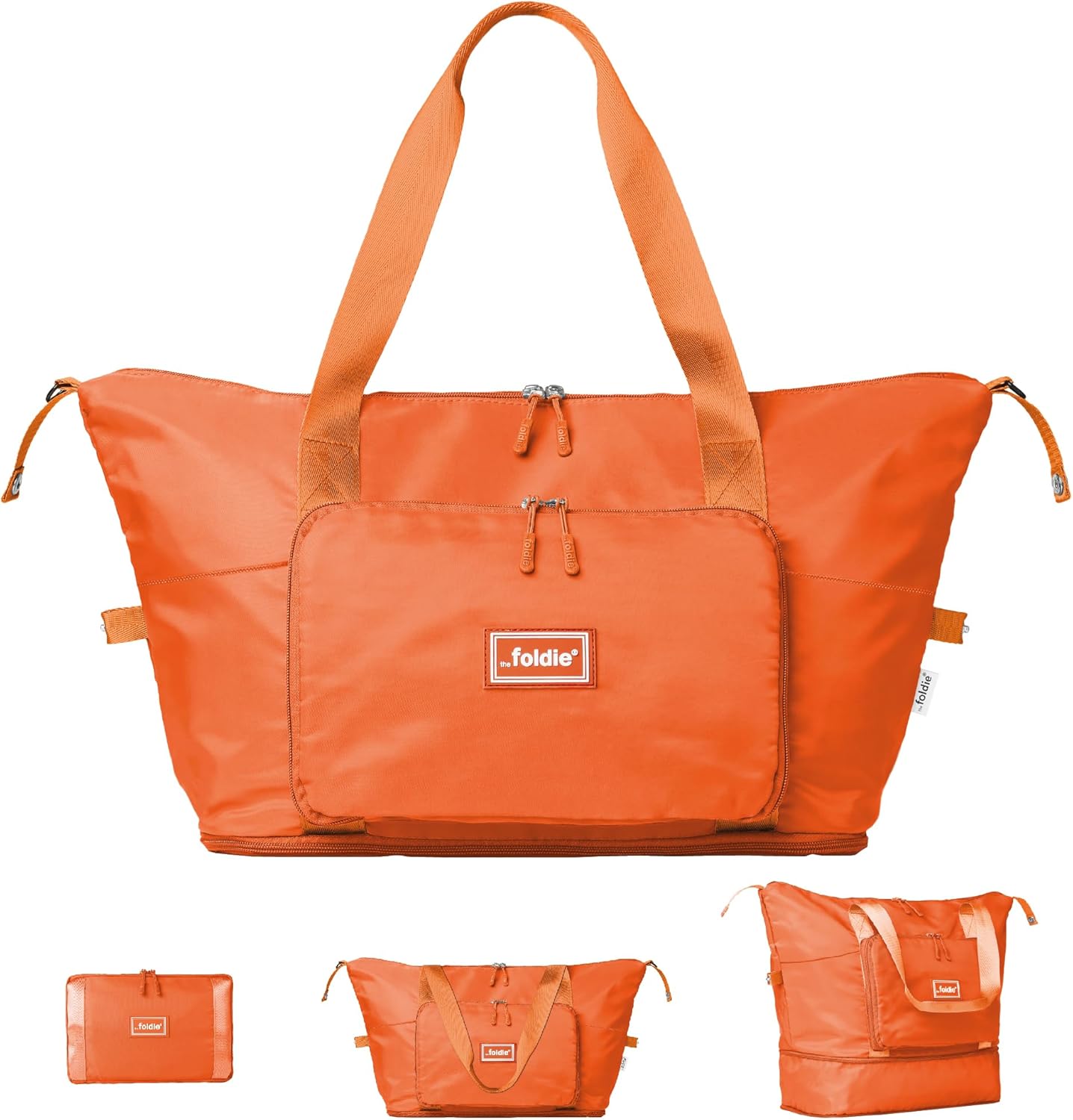 The Foldie Foldable Travel Bag - 40L Weekender with Pockets