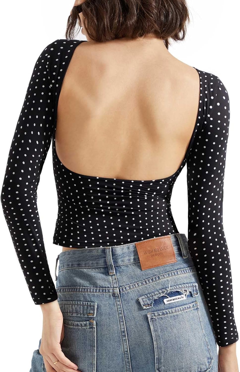 SUUKSESS Women Backless Going Out Tops for Trendy Style