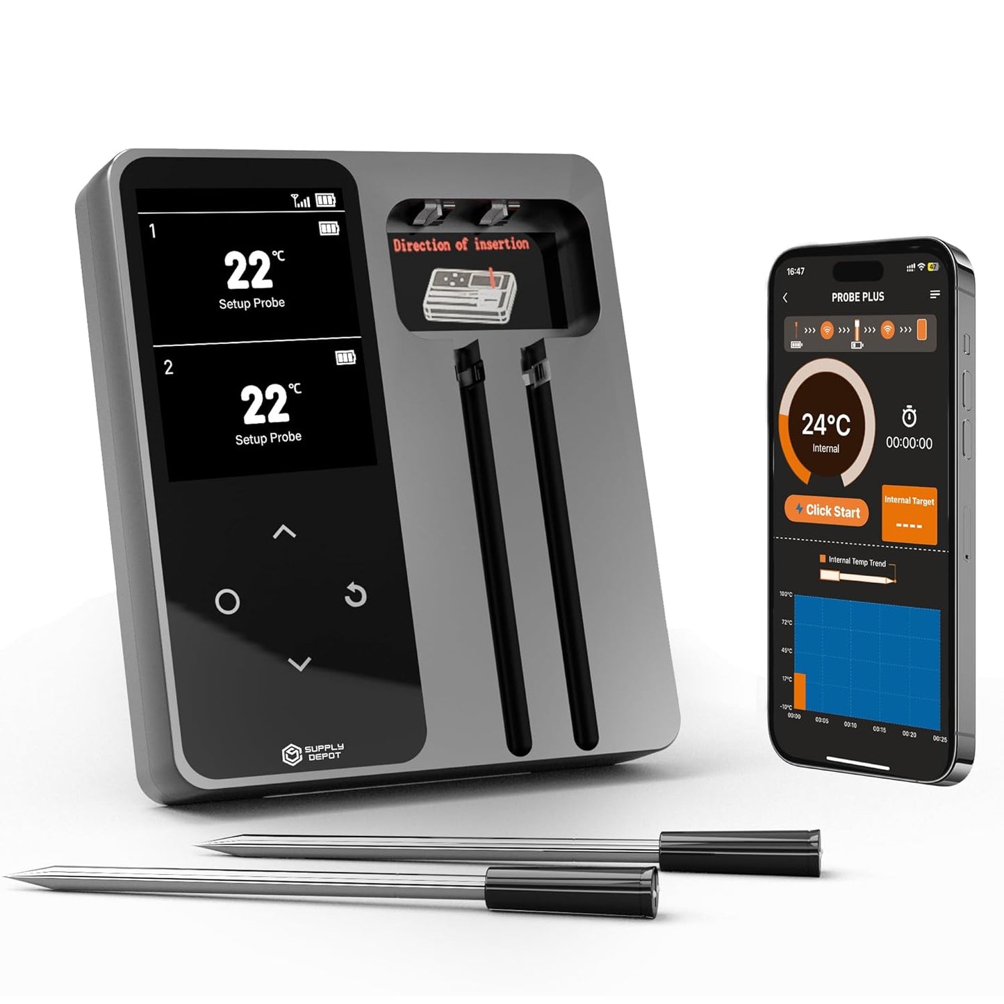 Meater Wireless Smart Thermometer - Precision Grilling