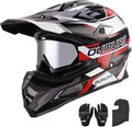 DOT Adult ATV Dirt Bike Helmet with Goggles Gloves & Mask - Versatile