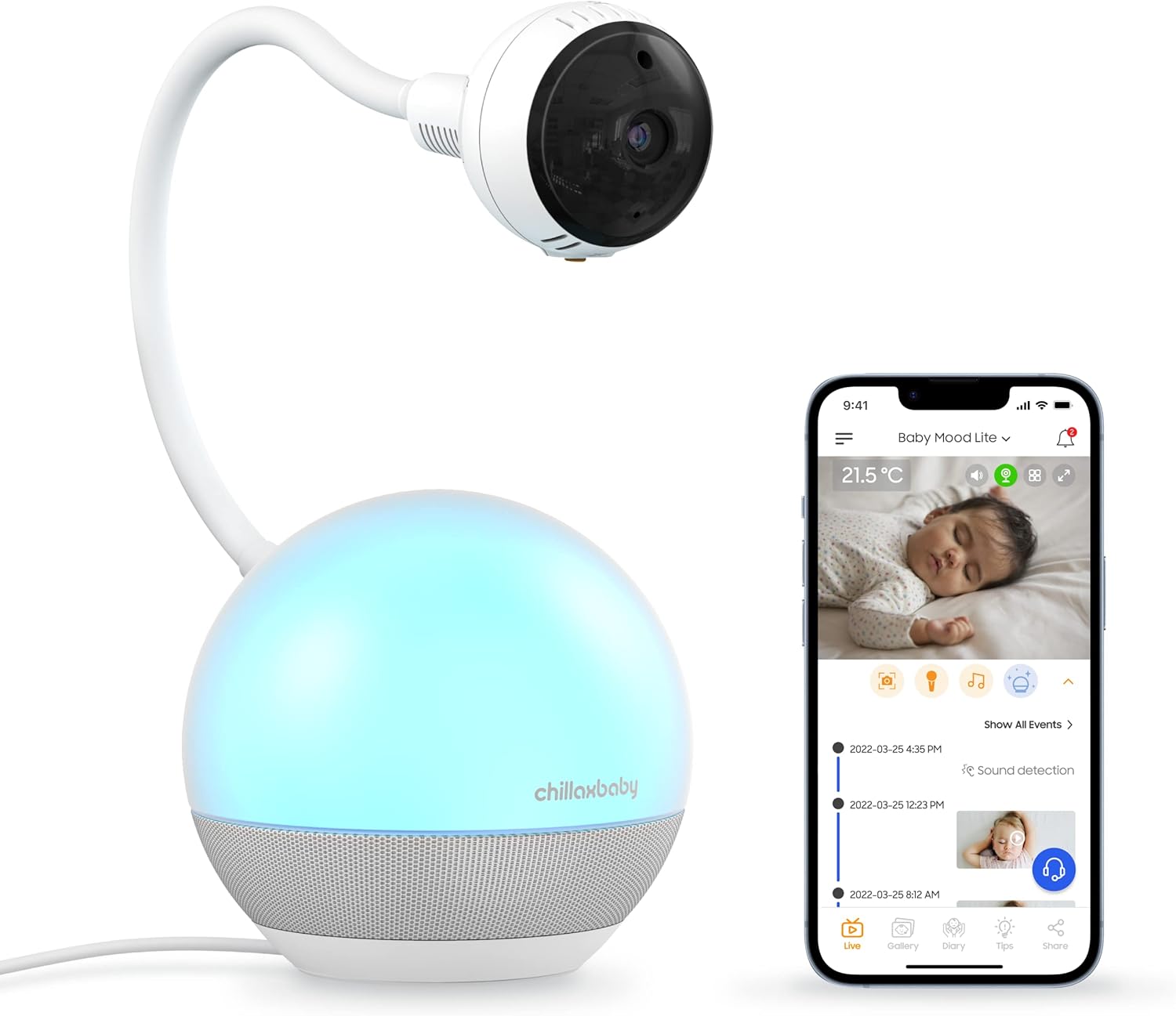 Sleep Easy with CHILLAX Baby Monitor