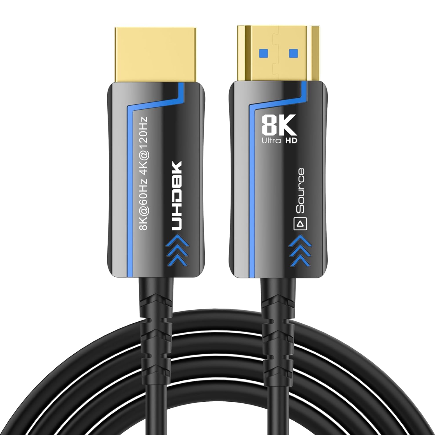 kmrlim Fiber Optic HDMI Cable 8K@60Hz 4K@120Hz Ultra High Speed