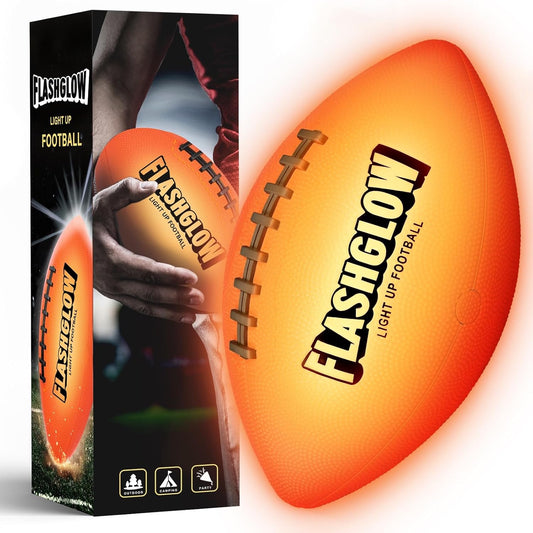 Glow-in-The-Dark Light Up Football for Teen Boys