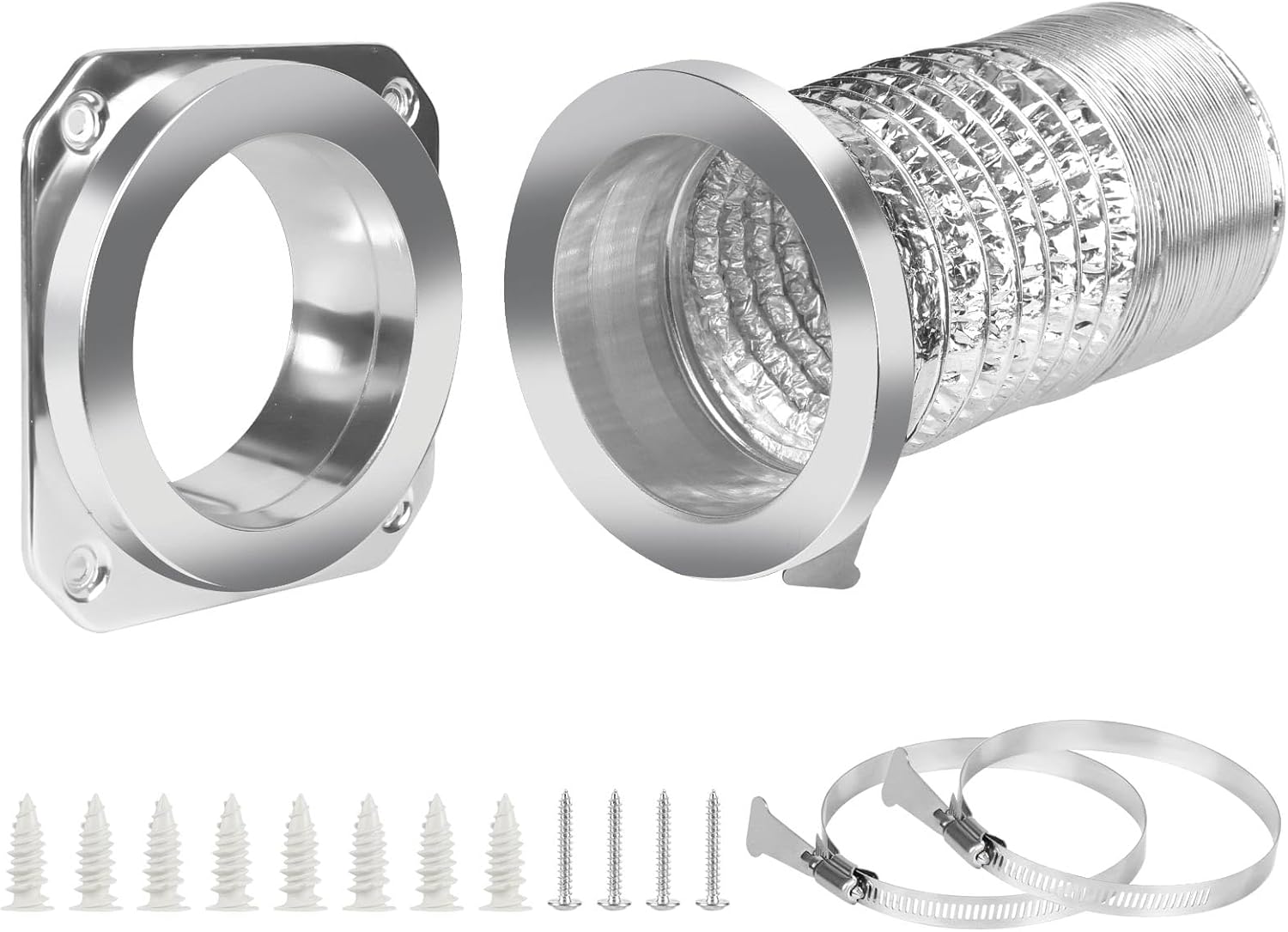 DVC-180 Magnetic Dryer Vent Coupling Connector Kit for Easy Use